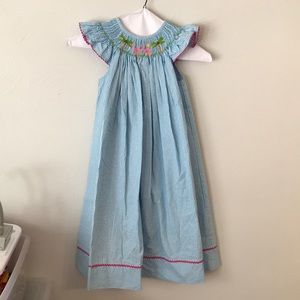 Size 6 Girl’s Seersucker Dress by Viva Le Fete